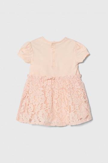 Детское платье Guess цвет оранжевый mini расклешённая