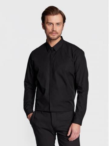 Calvin Klein Сорочка Hidden K10K109891 Чорний Extra Slim Fit Calvin Klein Сорочка Hidden K10K109891 Чорний Extra Slim Fit