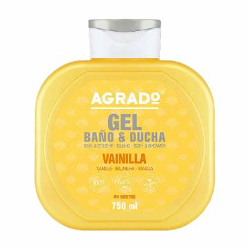 Гель для ванны и душа Agrado Bath & Shower Gel Vanilla, 750 мл