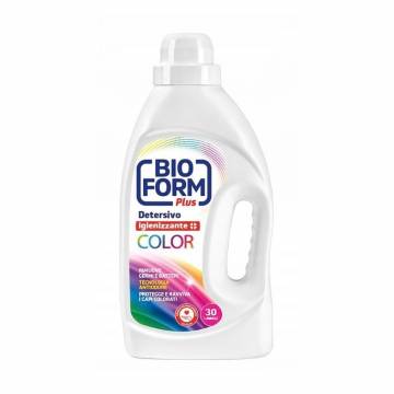 Гель для стирки цветных тканей Bioform Plus Color Антибактериальный, 30 стирок, 1.625 л Гель для стирки цветных тканей Bioform Plus Color Антибактериальный, 30 стирок, 1.625 л