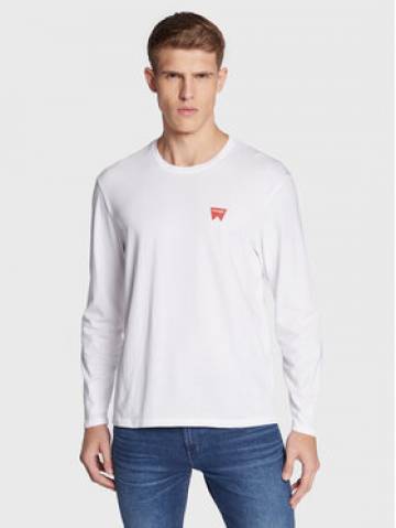 Wrangler Longsleeve Sign Off W70KD3989 112320268 Білий Regular Fit Wrangler Longsleeve Sign Off W70KD3989 112320268 Білий Regular Fit