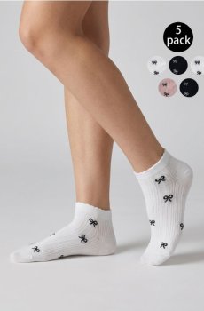 Шкарпетки, 5 пар - різнобарвний