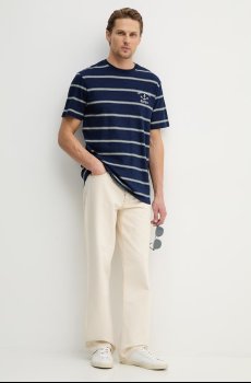 Хлопковая футболка Guess MARINE