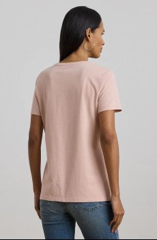 Хлопковая футболка Lauren Ralph Lauren