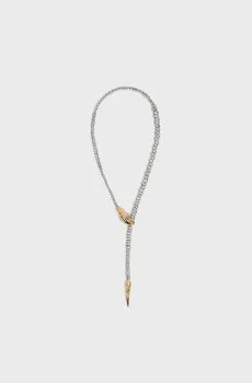 Женское серебристое ожерелье Серебряный ONESIZE Bimba Y Lola 261BAF191.10007