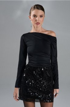 Мініспідниця - чорний