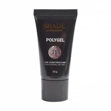 Полигель для ногтей Shade Polygel с шиммером, 15, 30 г Полигель для ногтей Shade Polygel с шиммером, 15, 30 г