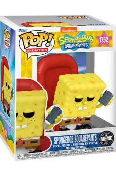 Игровая фигурка Funko Pop! серии Губка Боб Квадратные Штаны Губка Боб МЕМ (Ight Imma Head Out), от 3 лет (81071)