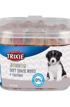 Лакомства для щенков Trixie Junior Soft Snack Bones с кальцием, 140 г