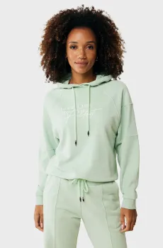 Женское мятное худи Relaxed fit hoodie Ментоловый M Mexx MF007500751W
