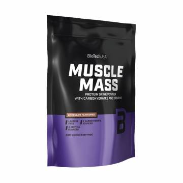 Гейнер BioTech USA Muscle Mass Шоколад, в порошке, 1 кг