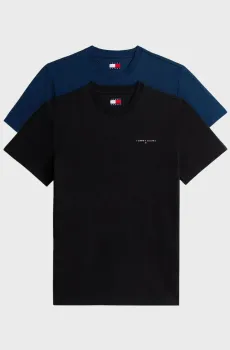 Мужская футболка (2 шт) SLIM LINEAR Разноцветный S Tommy Jeans DM0DM22316