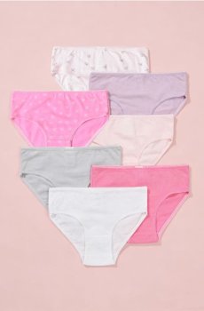 Трусики сліп 7 штук у наборі - різнобарвний