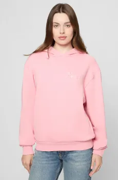 Женское розовое худи Розовый XS HUGO 50544870;678