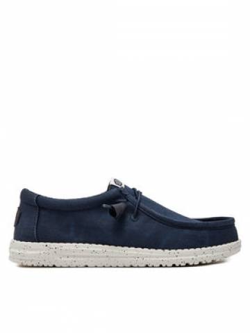 Hey Dude Мокасини Wally Canvas 40700-410 Cиній Hey Dude Мокасини Wally Canvas 40700-410 Cиній