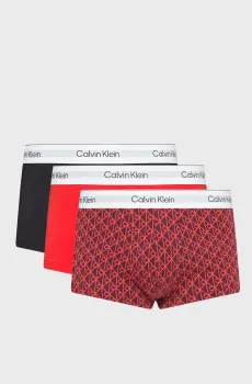 Мужские боксеры (3 шт) LOW RISE TRUNK Разноцветный XL Calvin Klein LV00NB4564