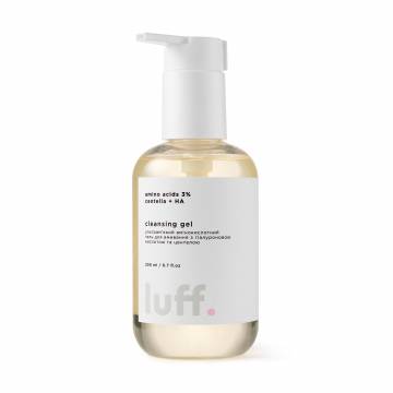 Ультрамягкий аминокислотный гель для умывания Luff Cleansing Gel с гиалуроновой кислотой и центеллой, 200 мл Ультрамягкий аминокислотный гель для умывания Luff Cleansing Gel с гиалуроновой кислотой и центеллой, 200 мл