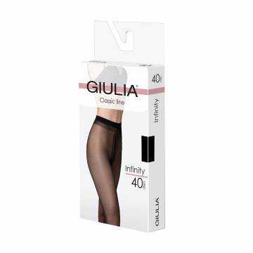 Колготки женские Giulia Infinity классические, без шортиков, 40 DEN, Nero, размер 4 (Smart Box) Колготки женские Giulia Infinity классические, без шортиков, 40 DEN, Nero, размер 4 (Smart Box)