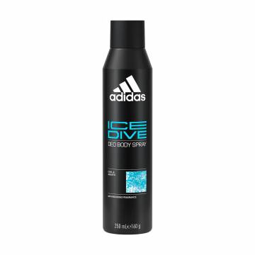 Парфюмированный дезодорант-спрей Adidas Ice Dive мужской, 250 мл Парфюмированный дезодорант-спрей Adidas Ice Dive мужской, 250 мл