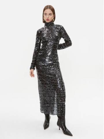 Patrizia Pepe Вечірня сукня 2A2670/A352-FE05 Чорний Slim Fit Patrizia Pepe Вечірня сукня 2A2670/A352-FE05 Чорний Slim Fit