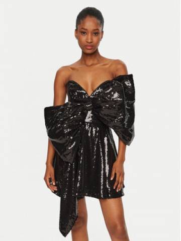 BARDOT Коктейльна сукня 59557DB Чорний Regular Fit BARDOT Коктейльна сукня 59557DB Чорний Regular Fit