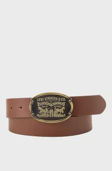 Коричневый кожаный ремень Коричневый 85 Levi’s® D7860;0001