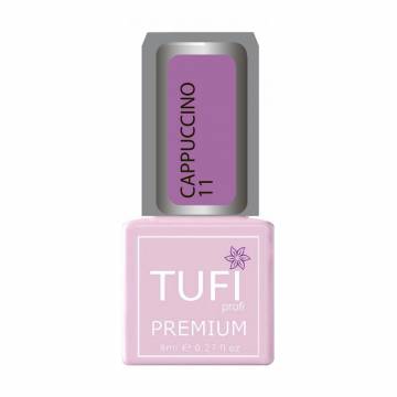 Гель-лак для ногтей Tufi profi Premium Cappuccino 11 Розовые сумерки, 8 мл Гель-лак для ногтей Tufi profi Premium Cappuccino 11 Розовые сумерки, 8 мл