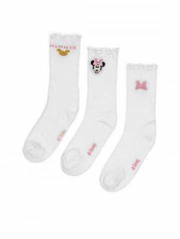 Mickey&Friends Шкарпетки ACCCS-AW24-116DSTC (3-PACK) Білий Mickey&Friends Шкарпетки ACCCS-AW24-116DSTC (3-PACK) Білий
