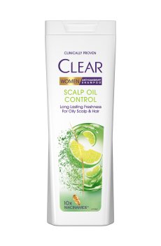 Шампунь для волос Clear Scalp Oil Control Контроль жирности кожи головы, против перхоти, 360 мл