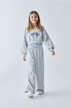 Reserved - Спортивні штани SmileyWorld® - світло-сірий - 162HN-09M