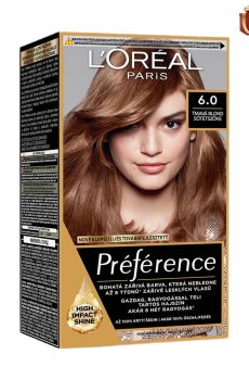 Уценка! Стойкая краска для волос LOreal Paris Preference 6.0, 174 мл
