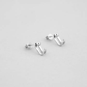 Серебряные серьги Minimal 54059 Серебряные серьги Minimal 54059