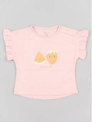 Zippy Футболка ZNGAP0303 23002 Рожевий Regular Fit Zippy Футболка ZNGAP0303 23002 Рожевий Regular Fit