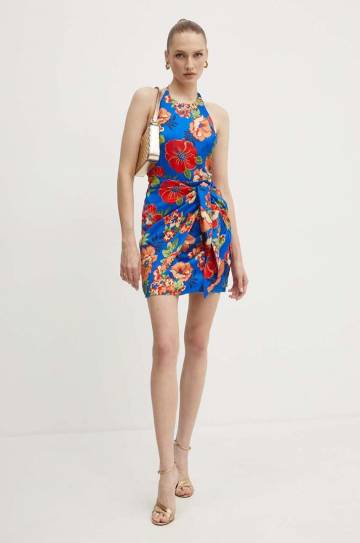 Платье Guess midi расклешённая Платье Guess midi расклешённая