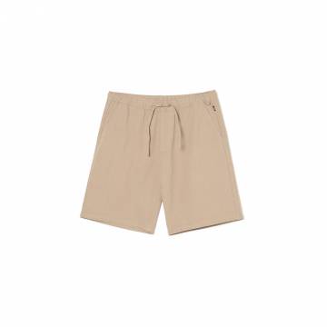 Cropp - Шорти з додаванням льону - кавовий Cropp - Шорти з додаванням льону - кавовий