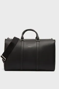 Мужская черная дорожная сумка RAISED DUFFLE Черный ONESIZE Calvin Klein LV04D3158G