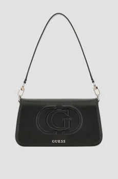 Женская черная сумка Черный ONESIZE Guess HWEVG9.51320;BLA