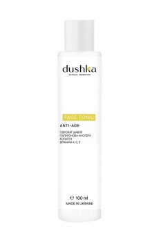 Антивозрастной тоник для лица Dushka Anti-Age Face Tonic, 100 мл