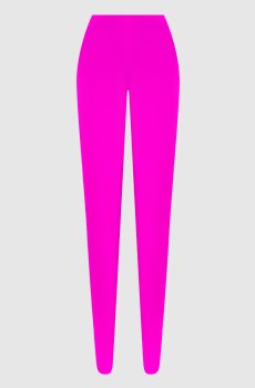 Розовые леггинсы-колготы