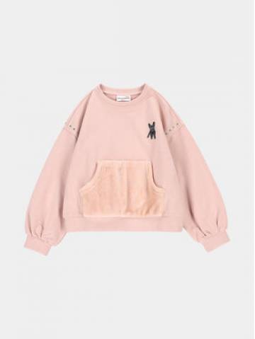 Coccodrillo Світшот ZC3132101GGK Рожевий Regular Fit Coccodrillo Світшот ZC3132101GGK Рожевий Regular Fit