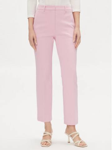 Weekend Max Mara Штани з тканини Basco 2415781051 Рожевий Straight Leg Weekend Max Mara Штани з тканини Basco 2415781051 Рожевий Straight Leg