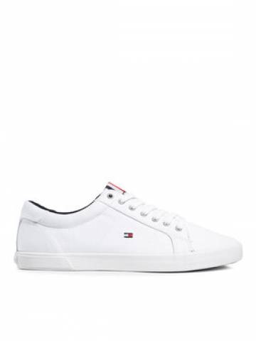 Tommy Hilfiger Снікерcи Iconic Long Lace Sneaker FM0FM01536 Білий Tommy Hilfiger Снікерcи Iconic Long Lace Sneaker FM0FM01536 Білий