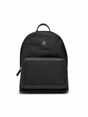 Tommy Hilfiger Рюкзак Th Essential S Backpack AW0AW15718 Чорний Tommy Hilfiger Рюкзак Th Essential S Backpack AW0AW15718 Чорний