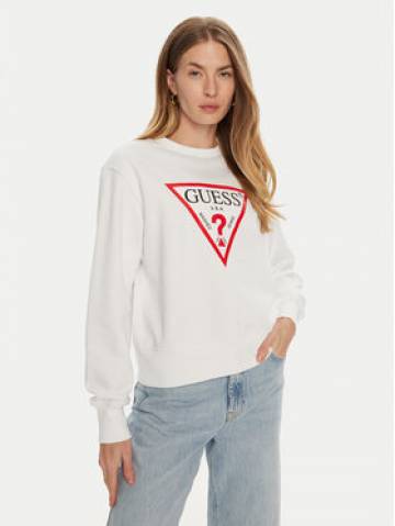 Guess Світшот W2YQ16 KBA11 Білий Relaxed Fit Guess Світшот W2YQ16 KBA11 Білий Relaxed Fit