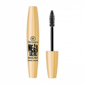 Тушь для ресниц Dermacol Mega Lashes Mascara Cупер объем с панорамным эффектом, черная, 13 мл Тушь для ресниц Dermacol Mega Lashes Mascara Cупер объем с панорамным эффектом, черная, 13 мл