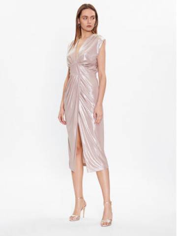 Rinascimento Коктейльна сукня CFC0113001003 Бежевий Slim Fit Rinascimento Коктейльна сукня CFC0113001003 Бежевий Slim Fit