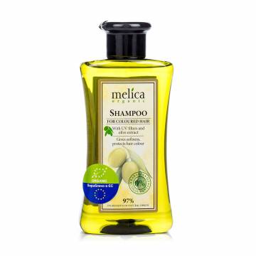 Шампунь для окрашенных волос Melica Organic For Coloured Hair Shampoo, с УФ-фильтрами и экстрактом оливы, 300 мл Шампунь для окрашенных волос Melica Organic For Coloured Hair Shampoo, с УФ-фильтрами и экстрактом оливы, 300 мл