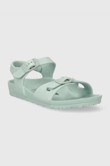 Детские сандалии Birkenstock Rio EVA Kids цвет бирюзовый Детские сандалии Birkenstock Rio EVA Kids цвет бирюзовый