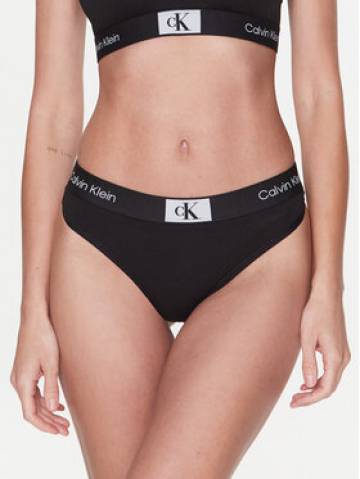 Calvin Klein Underwear Стрінги Modern 000QF7221E Чорний Calvin Klein Underwear Стрінги Modern 000QF7221E Чорний