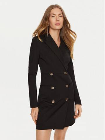TWINSET Коктейльна сукня 242TP2400 Чорний Slim Fit TWINSET Коктейльна сукня 242TP2400 Чорний Slim Fit